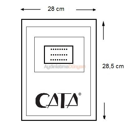 led projektör olçüleri görselleri aydinlatma dunyam