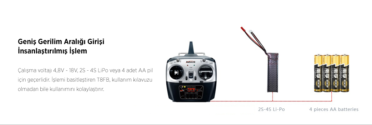 RADIOLINK T8FB Uzaktan Kumanda