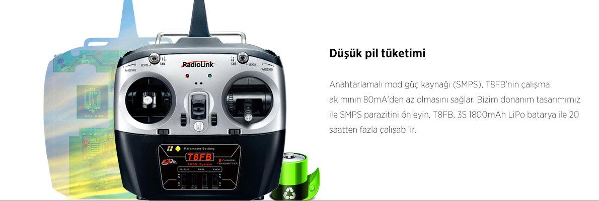 RADIOLINK T8FB Uzaktan Kumanda