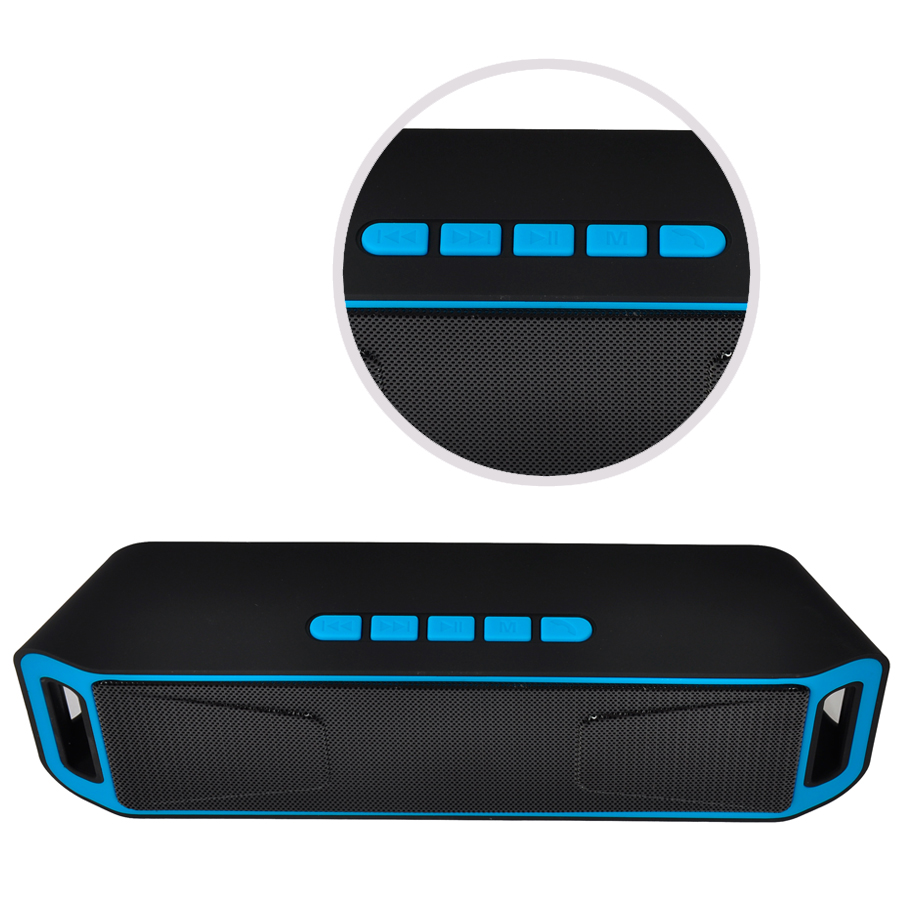 Speaker speakers mp3 mucis usb battery boombox bluetooth portable wireless stereo computer portable speakers pc computer (4)