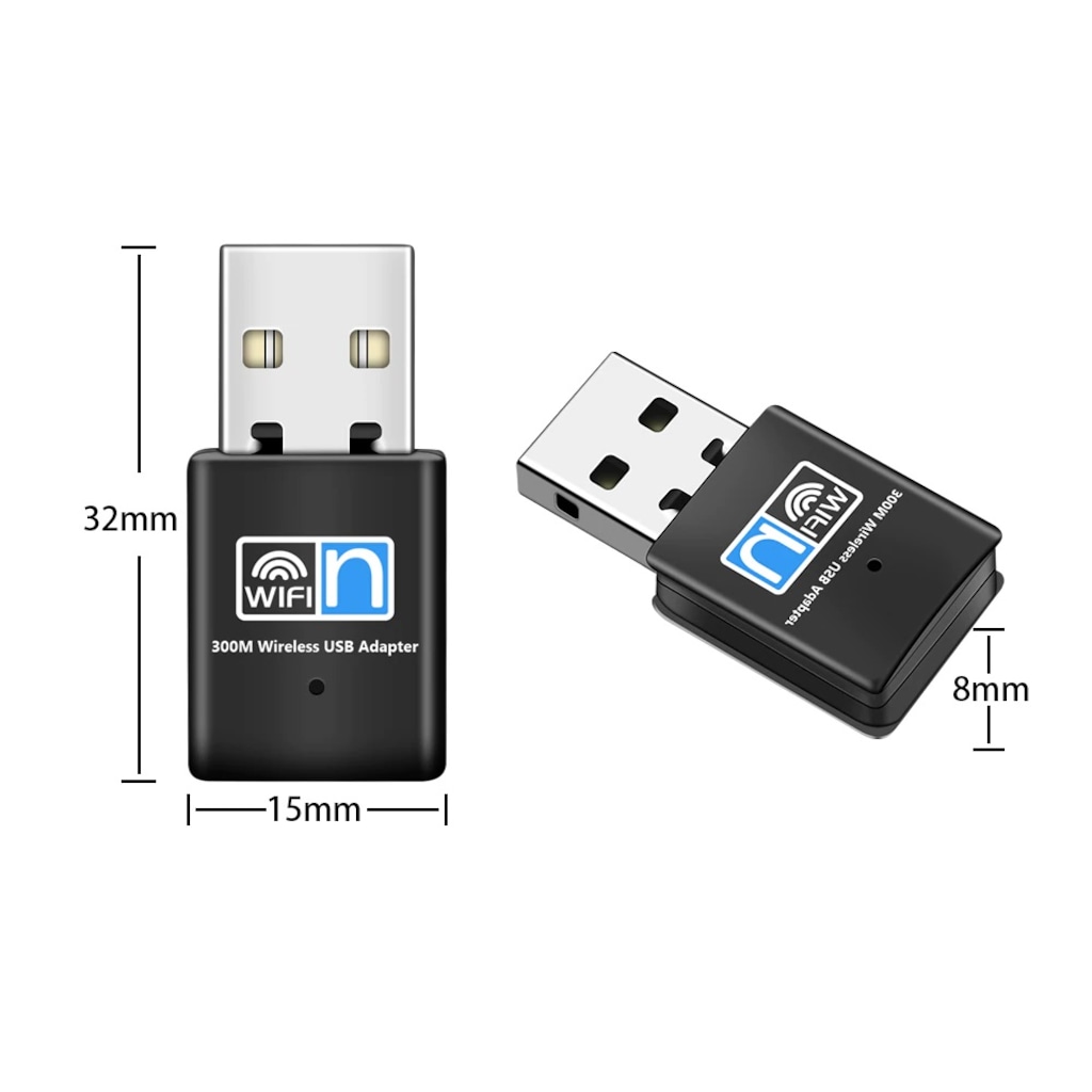 Techstorm 300Mbps 802.11 N/g/b USB 2.0 Mini Wifi Adaptörü Fiyatı