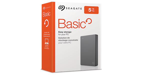 Seagate Basic Disk Kutu Fotoğrafı