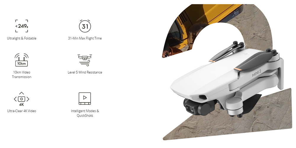 DJI mini 2 fly more combo