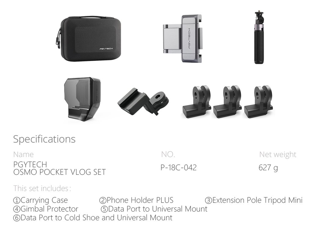osmo pocket vlogger seti