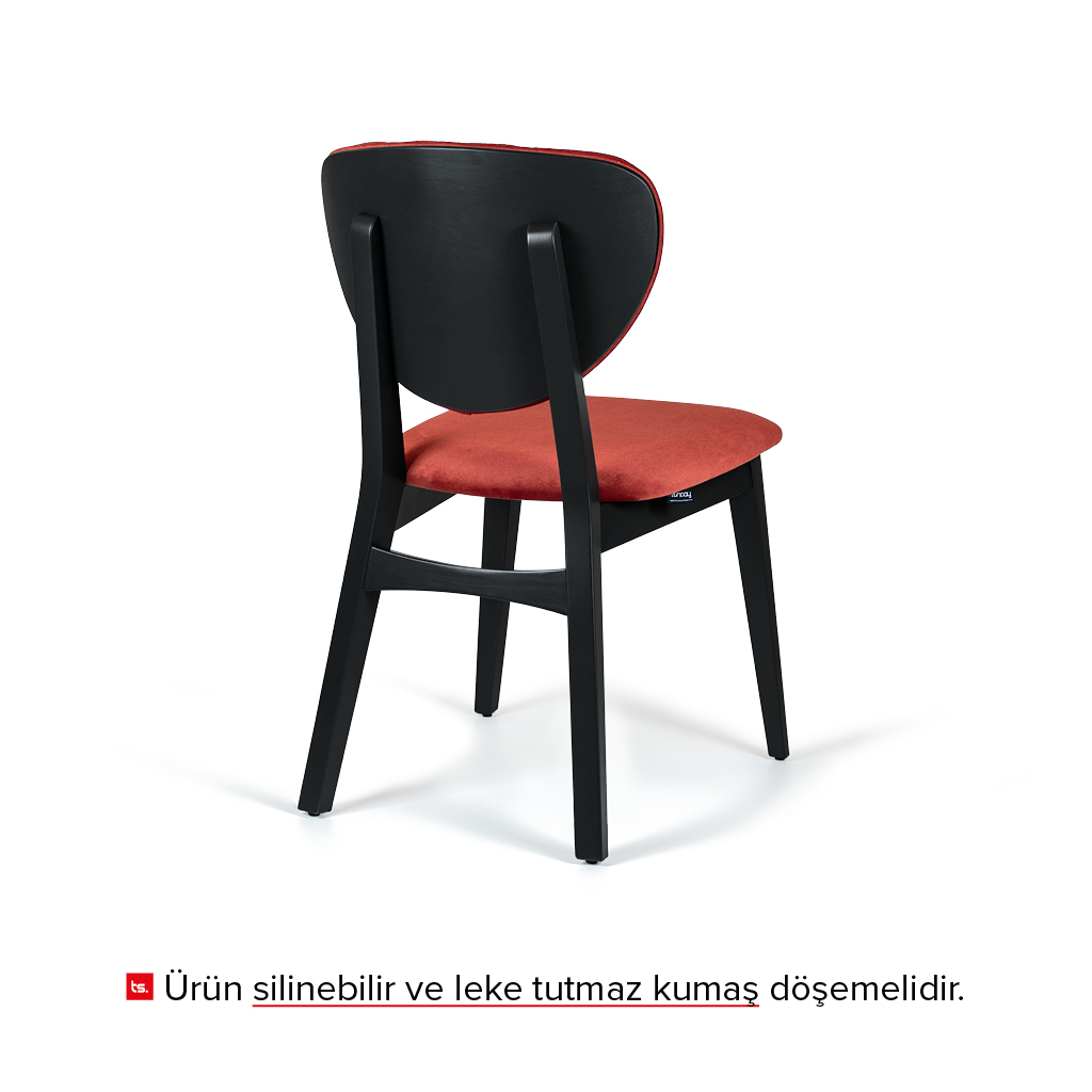 Tunçay Sandalye Hera Ahşap Sandalye Kiremit 2 Adet Tunçay Sandalye Hera Ahşap Sandalye Kiremit 2 Adet