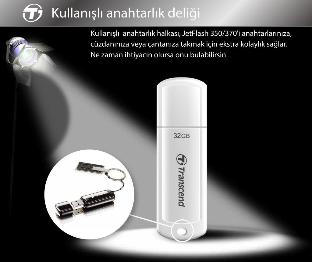 Transcend TS32GJF730 32GB Pen Drive Usb3.1 Beyaz USB Bellek Fiyatı