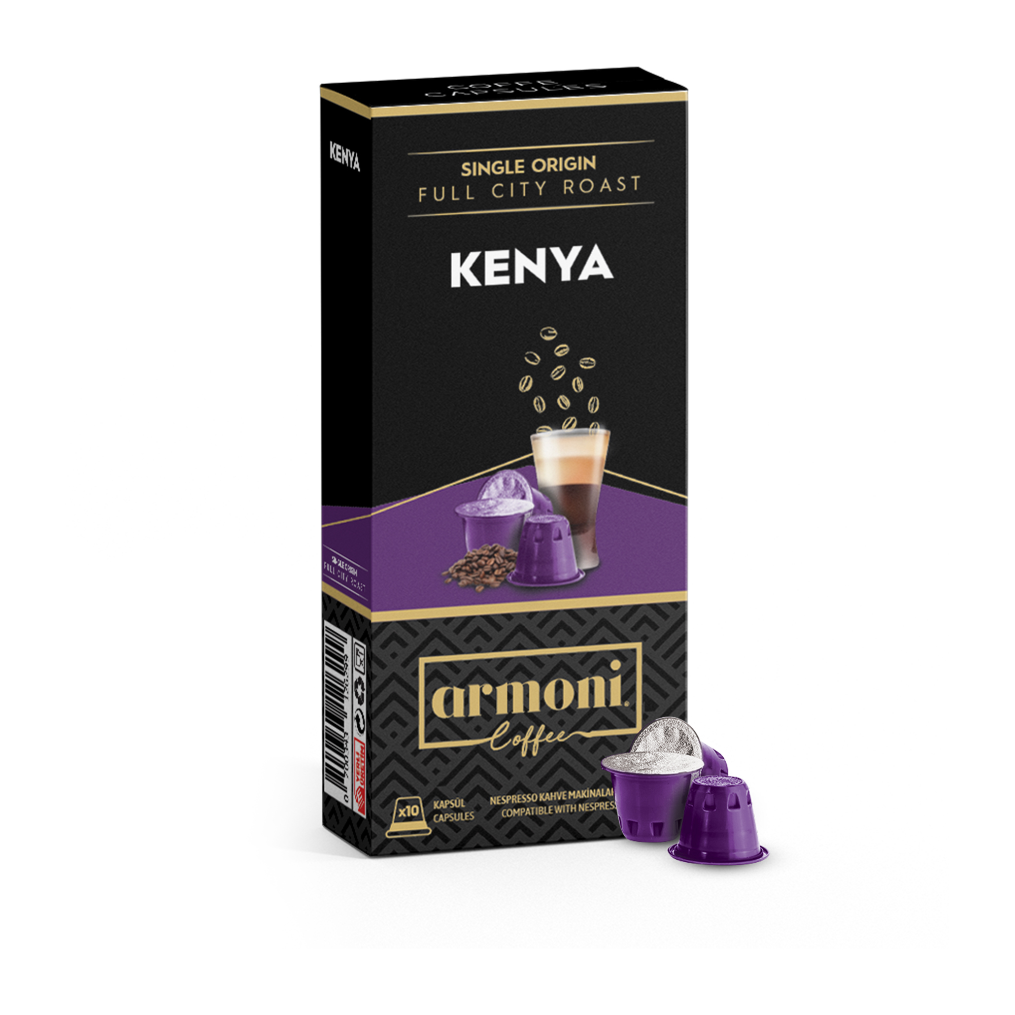 Armoni Coffee Nespresso Uyumlu Kapsül Kahve Kenya 10 Kapsül Fiyatı
