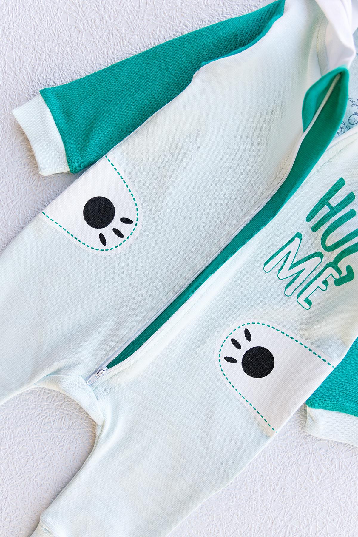 Imaj Time Yesil Koala Figurlu Kapusonlu Erkek Bebek Tulum Fiyati