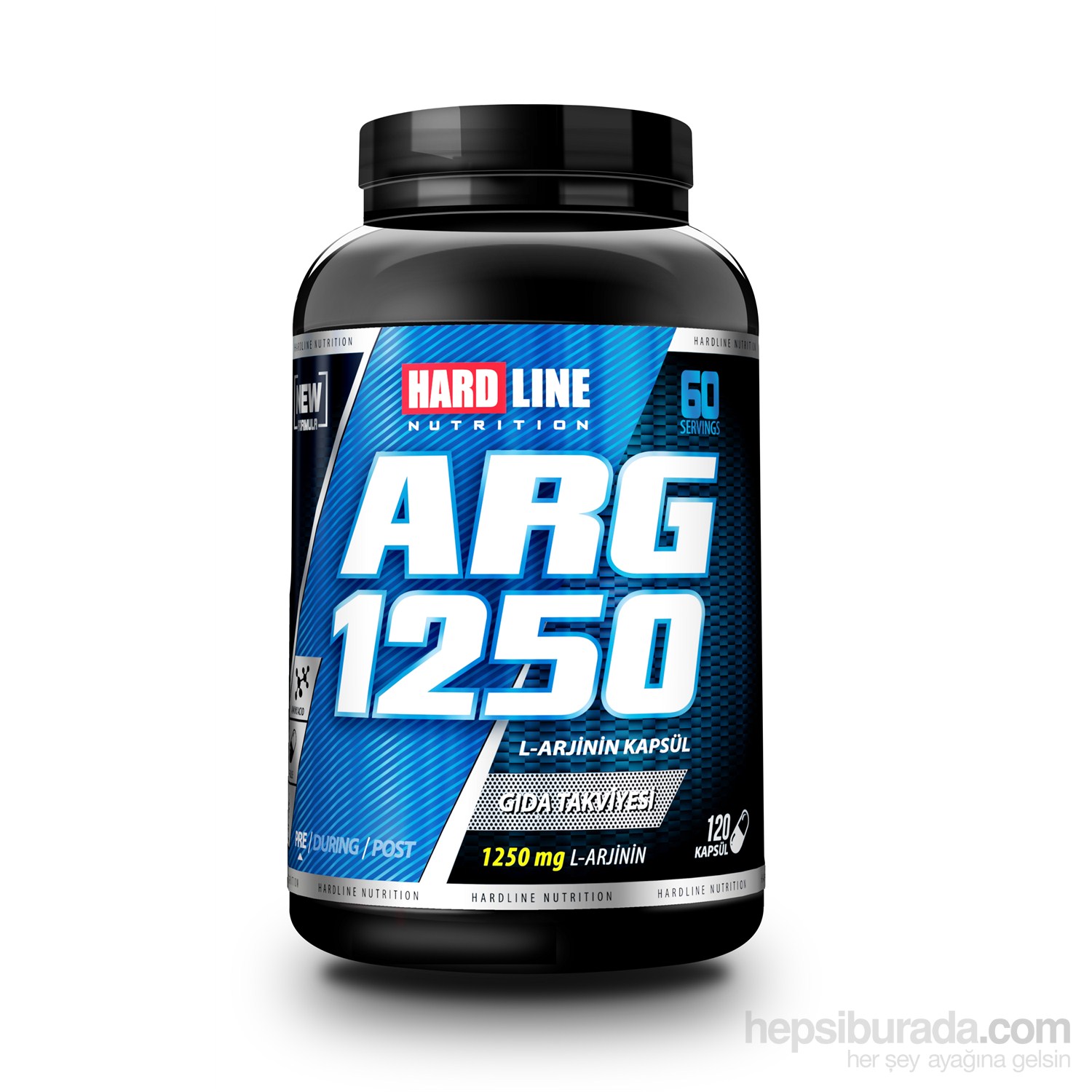 Hardline Arginin ARG1250 120 Tablet