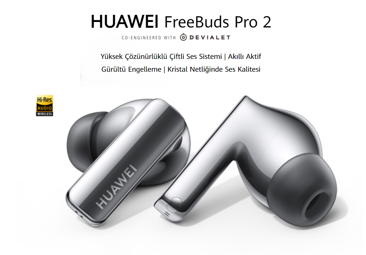Huawei Freebuds Pro 2 - Gümüş Orman Fiyatı - Taksit Seçenekleri