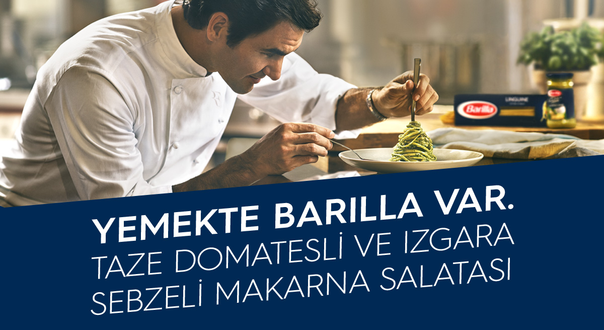 Taze Domatesli ve Izgara Sebzeli Makarna Salatasi Tarifi