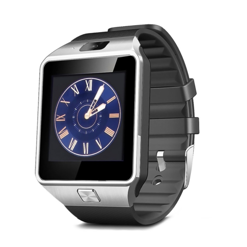 Case 4U Kameralı Akıllı Saat Gümüş Samsung iPhone Sony LG HTC DZ09 (IOS ve Android Uyumlu) 39,90 TL
