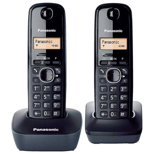 Panasonic KX-TG 1612 Dect Telefonu (Çift Ahizeli )