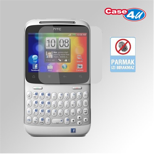 Case 4U HTC Cha Cha Ekran Koruyucu (Parmak izi bırakmaz)