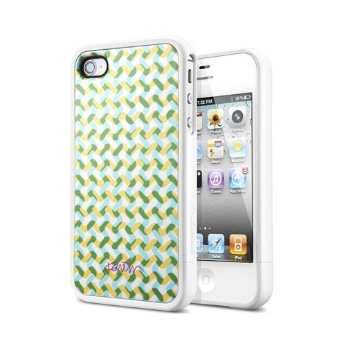 Spigen Sgp iPhone 4/4S Kılıf  Karma Yeşil