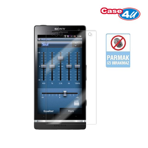 Case 4U Sony Xperia S Ekran Koruyucu ( Parmak izi bırakmaz )