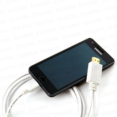 Dark 1.8m MHL - Micro USB - HDMI Dönüştürücü Samsung, HTC, LG Uyumlu Kablo (microUSB Erkek-HDMI Dişi)