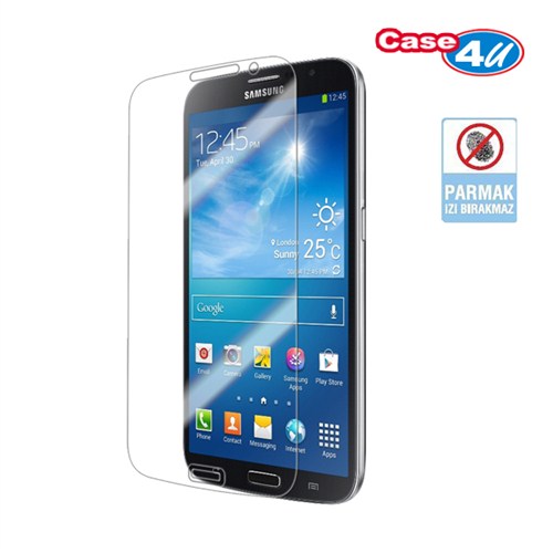 Case 4U Samsung Galaxy Mega 6.3 i9200 Ekran Koruyucu ( Parmak izi bırakmaz )
