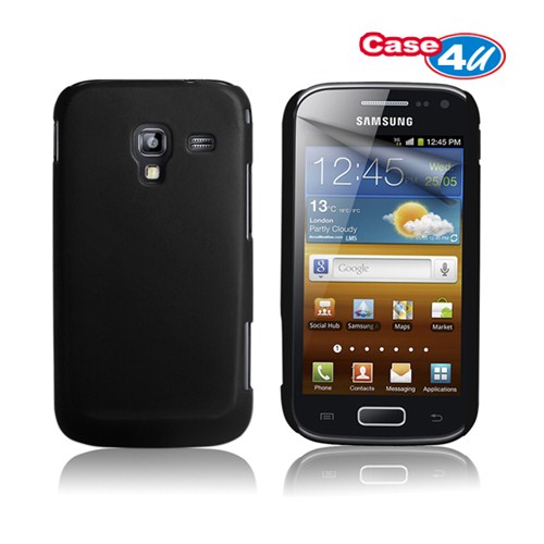 Case 4U Samsung Galaxy Ace 2 i8160 Siyah Kapak