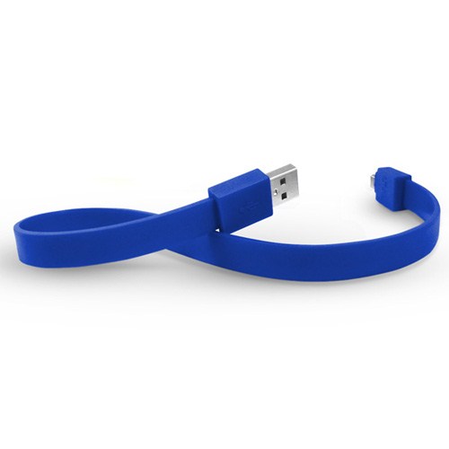 TYLT Data Micro USB Mobil Cihaz Şarj ve Senkronizasyon Kablosu (Mavi, 30 cm)