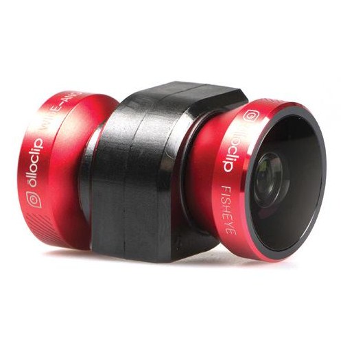 Olloclip iPhone 5/5s 4in1 Lens - Kırmızı