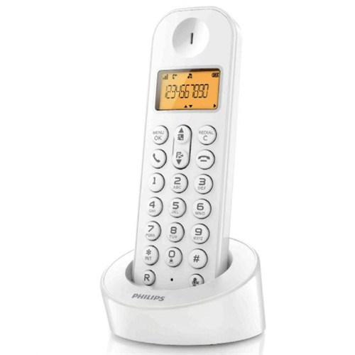 Philips Dect Telefon D1201 Beyaz -D1201W/TR