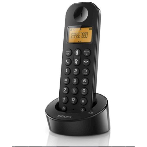 Philips Dect Telefon D1201 Siyah -D1201B/TR