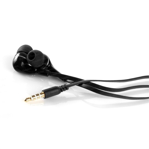 Dark Evo X5 Mikrofonlu ve Slim Kablolu Siyah Kulakiçi Kulaklık (DK-AC-EVOX5EPB)