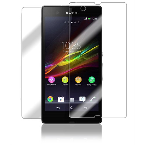 Case 4U Sony Z Ultra Şeffaf Ön ve Arka Ekran Koruyucu