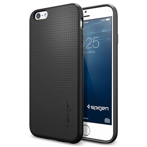 Spigen Sgp iPhone 6 Kılıf (4.7") Capsule Series Black (PET) - SGP11019