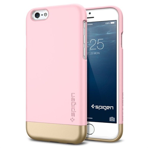 Spigen Sgp iPhone 6 Kılıf (4.7") Style Armor Series Sherbet Pink - SGP11044