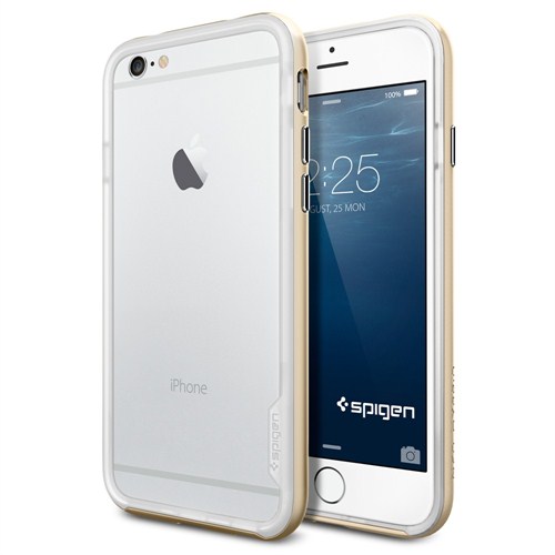 Spigen Sgp iPhone 6 Kılıf (4.7") Neo Hybrid EX Series Champagne Gold - SGP11028