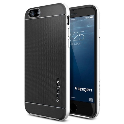 Spigen Sgp iPhone 6 (4.7") Neo Hybrid Series Infinity White Kılıf - SGP11036