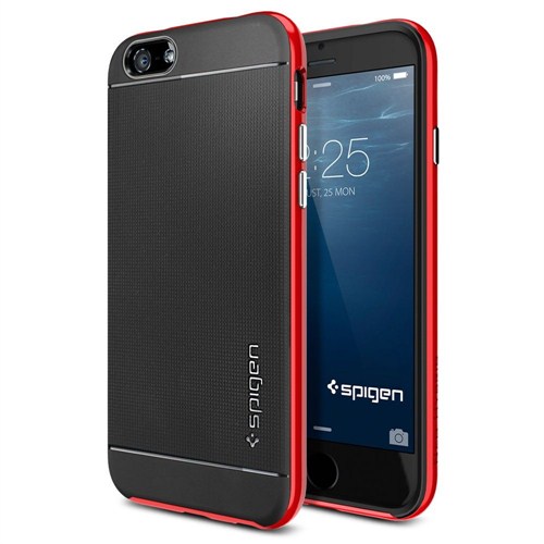 Spigen Sgp iPhone 6 Kılıf (4.7") Neo Hybrid Series Dante Red - SGP11032