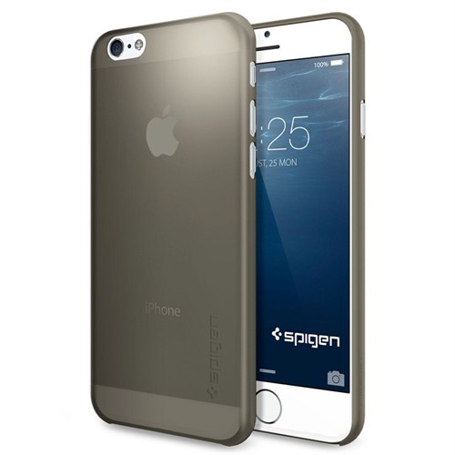 Spigen SGP iPhone 6 Kılıf (4.7") Air Skin (0,3 mm) Gray - SGP11079