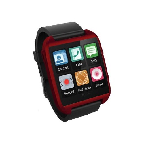 SmartQ Z-Watch Android / iOS 4.4 Akıllı Saat Kırmızı
