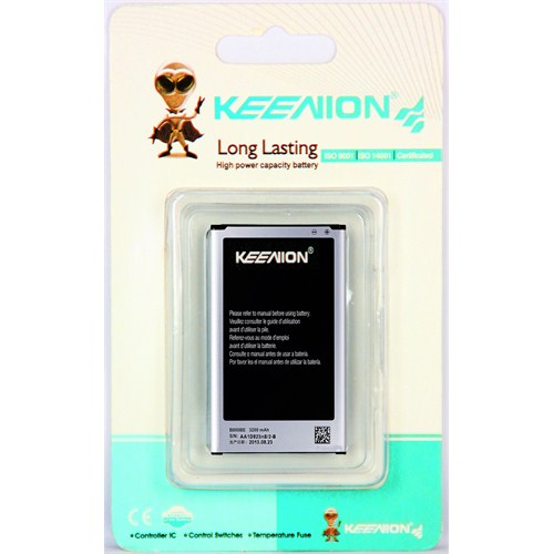 Case 4U Keenion Galaxy Note 3 N9500 B800BE 3200 mAh Batarya