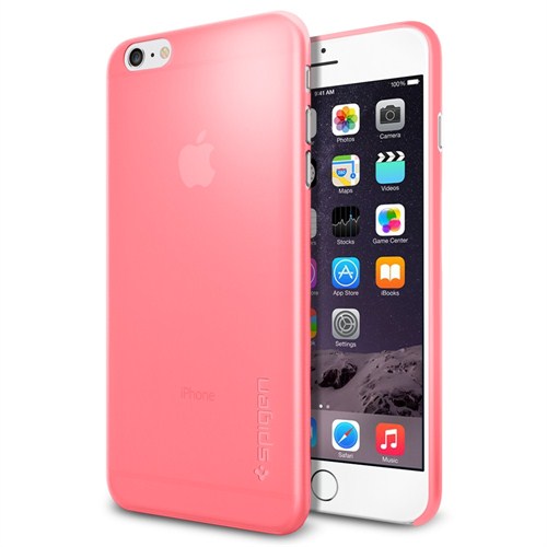 Spigen SGP iPhone 6 Plus Kılıf (5.5") Air Skin (0.3mm) Azalea Pink - SGP11160