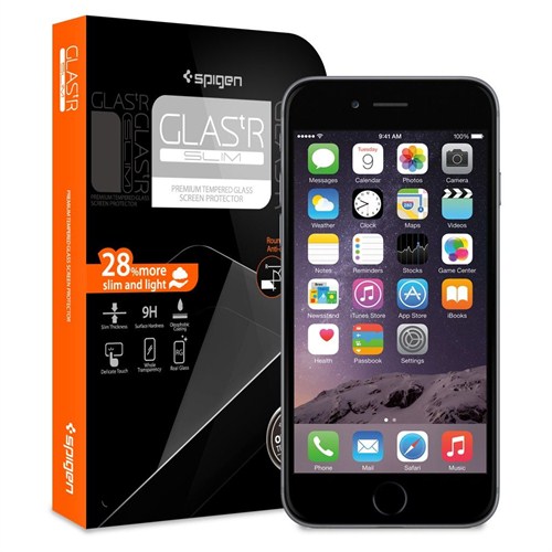Spigen Sgp iPhone 6 Screen Protector GLAS.tR SLIM (4.7) Cam Ekran Koruyucu