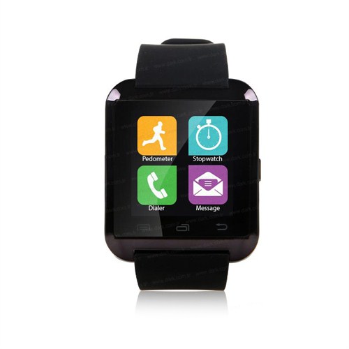 Dark SW03 Smart Design Android ve iOS Uyumlu Siyah Akıllı Saat - DK-AC-SW03