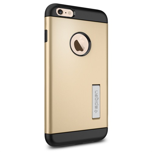 Spigen Sgp iPhone 6 Plus Kılıf (5.5") Case Slim Armor Series Champagne Gold - SGP10907
