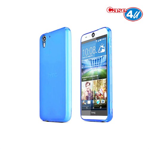 Case 4U HTC Desire Eye Soft Silikon Kılıf Mavi