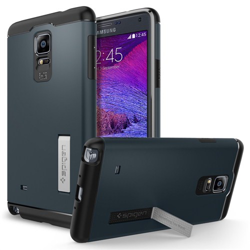 Spigen SGP Galaxy Note 4 Case Slim Armor Metal Slate - SGP11127
