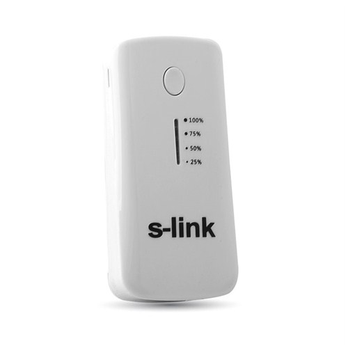 S-Link IP-710 5200 mAh Taşınabilir Şarj Cihazı Beyaz/Gümüş - 10327
