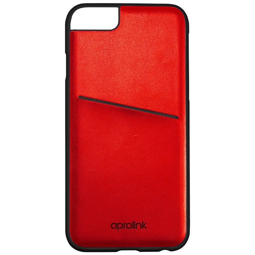 Aprolink iPhone 6 PLUS Origami Makaron Kart Cepli Kılıf Kırmızı - I6PDD20RD