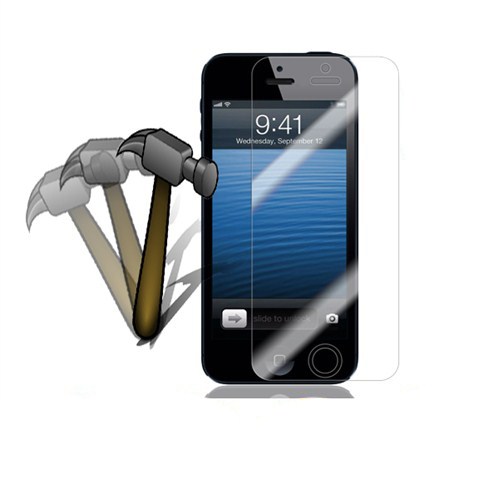 Case 4U Apple iPhone 5/5s Ekran Koruyucu (Kırılmaz,Cizilmez Anti Shock)
