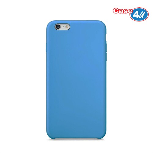 Case 4U Apple iPhone 6 Plus İnce Arka Kapak Mavi