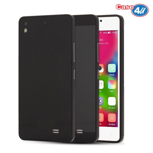 Case 4U General Mobile Discovery Air Metal Çerçeve ve Arka Kapak-Siyah