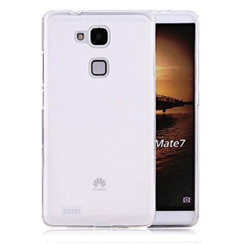 Case 4U Huawei Ascend Mate 7 Soft Silikon Kılıf Şeffaf