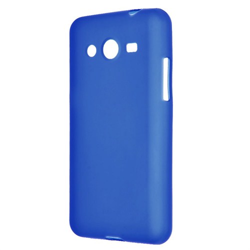 Case 4U Samsung Galaxy Core Prime G360 Soft Silikon Kılıf Mavi